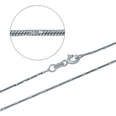 Срібний ланцюжок Komilfo з без каменів, вага виробу 2,74 г (1482339) 420 розмір