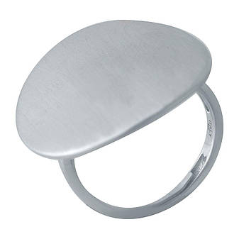 Срібне кільце Komilfo з без каменів, вага виробу 8,88 г (2016311) 18.5 розмір, фото 2