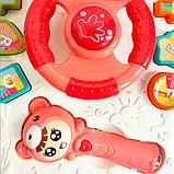 Ходунки каталка музичні 61925 з УКРАЇНСКИМ озвучуванням, 2 кольори, 3D-підсвітка, 3 пісні, мелодії, сортер, фото 4