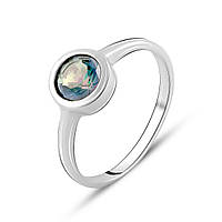 Серебряное кольцо Komilfo с мистик топазом 1.438ct, вес изделия 2,02 гр (1838013) 18 размер