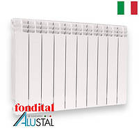 Біметалевий радіатор 10 секцій FONDITAL ALUSTAL 500/100