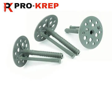 ДЮБЕЛЬ ДЛЯ КРІПЛЕННЯ ТЕПЛОІЗОЛЯЦІЇ