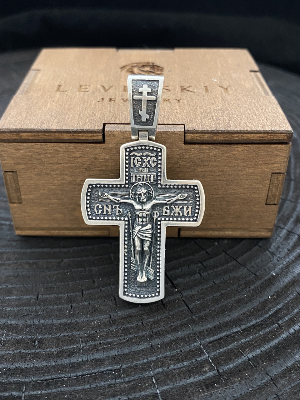 Срібний православний хрест, фото 1