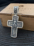 Срібний православний хрест, фото 3