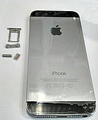 Кришка корпусу для iPhone 5S чорного кольору оригінал (54)