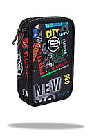 Пенал с наполнением COOLPACK Jumper 2 BIG CITY 2 отделения (F066673)