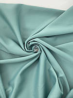 Ткань для штор Блекаут flat матовая однотонная, цвет бирюзовый №20, шторная ткань на отрез