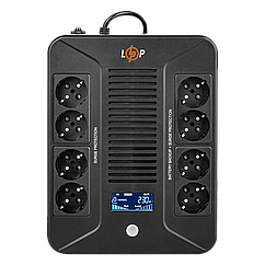 Лінійно-інтерактивне ДБЖ LP-600VA-8PS (360Вт)