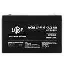 Акумулятор AGM LPM 6V - 7.2 Ah, фото 3