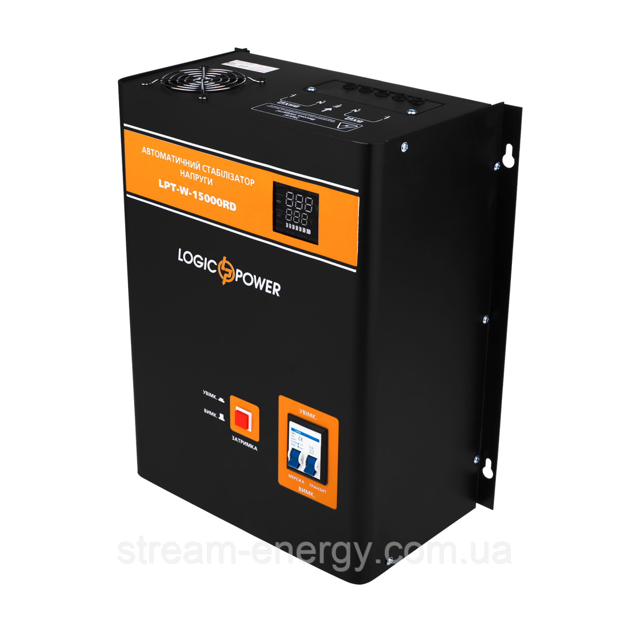 Стабілізатор напруги LPT-W-15000RD BLACK (10500W), фото 1