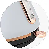 Електрочайник із термометром 1,7л BD-701 сірий Berdsen Польща, фото 7