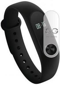 Бронеплівка для Xiaomi mi band 2 (2шт на екран) зносостійка поліуретанова SoftGlass