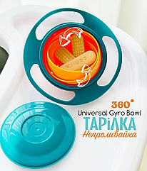 Дитяча тарілка непроливайка Універсальний Gyro Bowl 1235