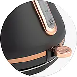 Електрочайник із термометром 1,7л BD-701 чорний Berdsen Польща, фото 4