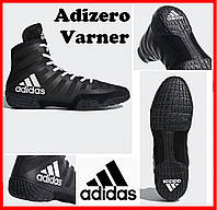 Обувь для борьбы единоборств борцовки Adidas Adizero Varner BB8020 черные обувь боевых искусств