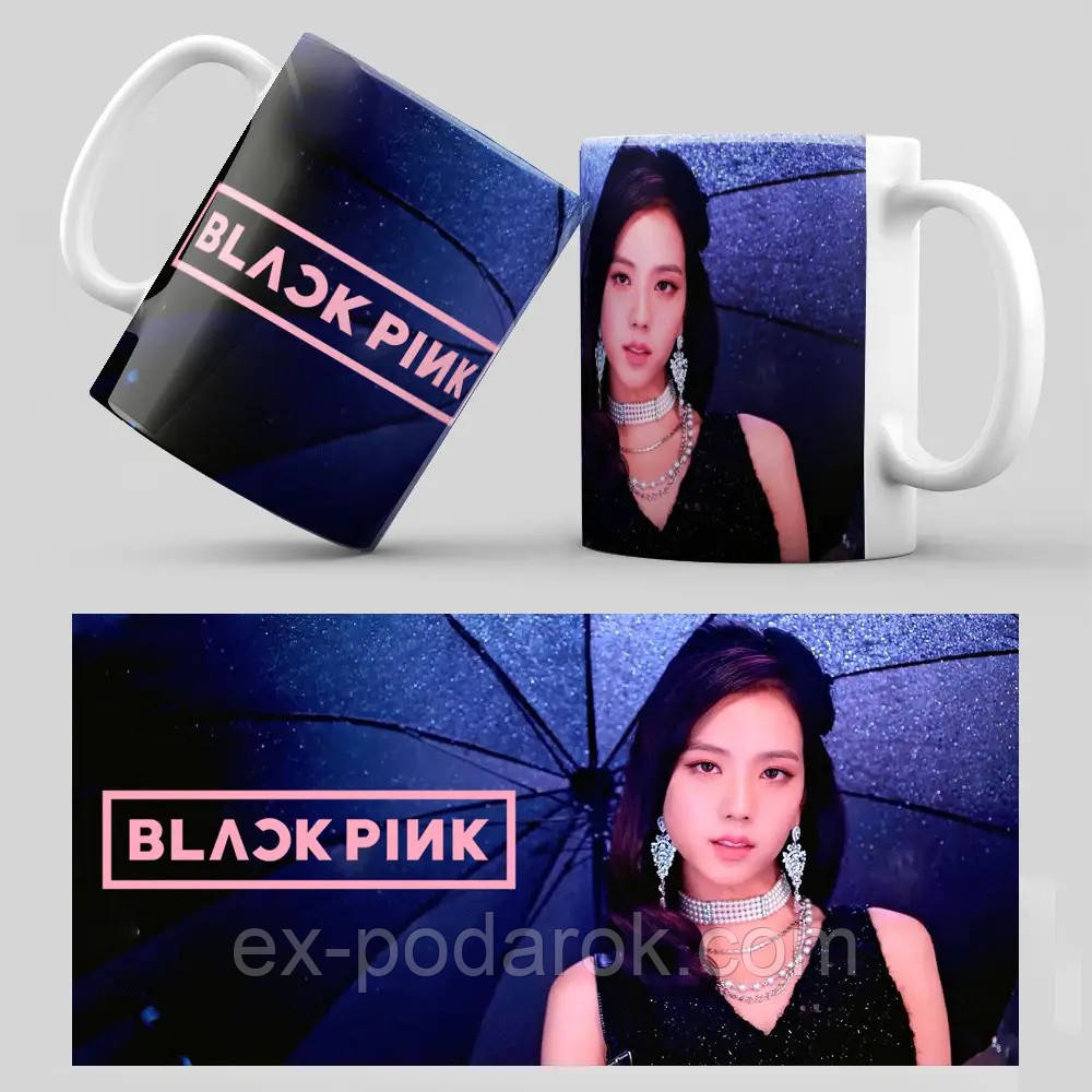 Чашка Black Pink. Чашка Блек Пінк 7