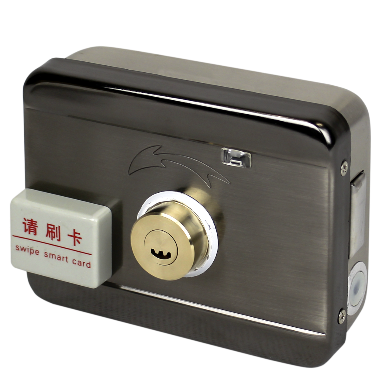 Замок електроригельний з вбудованим контролером доступу GV-02 LEMR-K