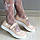 Дитячі текстильні бежеві туфлі з ремінцем Alina тм Waldi розмір 35 - устілка 22,43см, фото 2