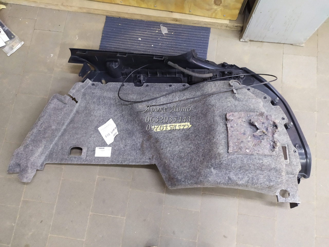 Карта багажника ліва VW PASSAT B8 2015 000041524, фото 1