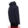 Куртка чоловіча BLACK VINYL (міжсезонна) TC23-2209 Т.СИНЯ 100% поліестер 46(Р), фото 3