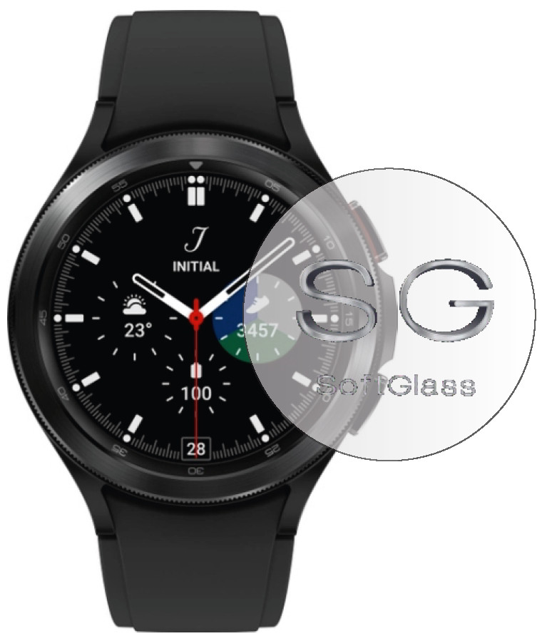 Бронеплівка Samsung Watch 4 46 mm (2шт на екран) SoftGlass