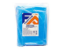Фартух одноразовий Fortius Pro 0,8 х1,25 м 100 шт, Синій