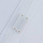 Москітна сітка для дверей Supretto з соняшниками на магнітах, біла (4744-1), фото 5