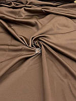 Шторная ткань однотонная блекаут 326, темно-коричневая матовая ткань для штор