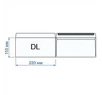 Конверт DL (110*220) скл, білий 80г/м2 (1000шт)