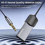 Аудіо Bluetooth-адаптер (ресивер) toocki USB Bluetooth 5.0, фото 4