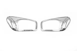 Накладки на фари 2 шт. пласт 2003-2006 для Toyota Rav 4 рр, фото 2