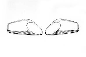 Накладки на фари 2 шт. пласт 2003-2006 для Toyota Rav 4 рр, фото 3