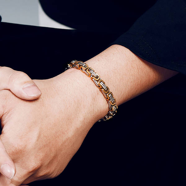 Steel shop rage bracelet