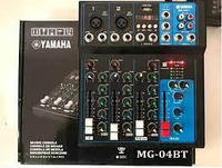 Аудіо мікшер Mixer MG 04BT