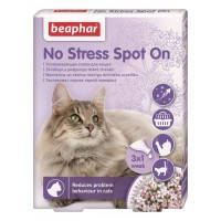 Капли для животных Beaphar No Stress Spot On cat Антистресс 3 пипетки (8711231139132)