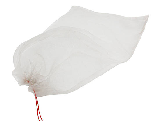 Фільтр-мішок насоса, бар'єрний мішок для насоса, сітчатий мішок для помпи на шнурку 44х28 см, фото 1