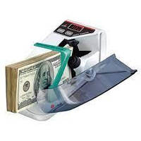Машинка для рахунку грошей c детектор валют лічильник банкнот 2-в-1 Handy Counter V30 на батарейках і від