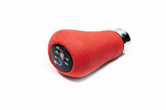 Ручка КПП ОЕМ  кожзам  червона гладка  для BMW 3 серія E30 1982-1994 рр