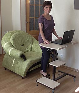 Стол для ноутбука и презентаций СН21 - фото 3 - id-p1898778684