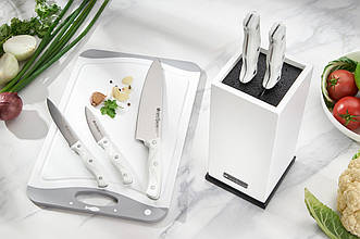 Набір якісних кухонних ножів Аляска, складається з 5 предметів, чудовий подарунок дружині