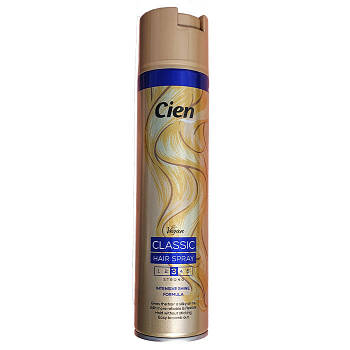 Лак для волосся Cien Gold Classic фіксація 3  400 мл