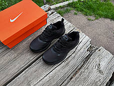 Чоловічі кросівки Nike Zoom Pegasus 26X водонепроникні чорний gore-tex, фото 4