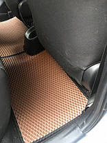 Килимки EVA ДВС цегляні для Toyota Yaris 2010-2020 рр, фото 4