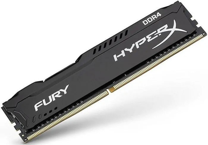 DDR4-2666 8Gb HyperX Fury (HX426C16FB2/8) PC4-21300 Black оперативная ...