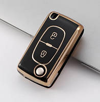 Чохол для ключа Peugeot 107 207 307 308 407 607 3008 5008 for Citroen Xsara Picasso C5 C6 C8