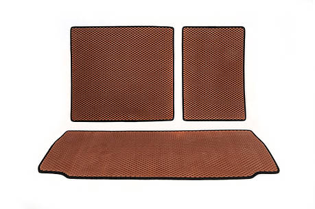 Килимки багажника EVA цегляні для Toyota Sequoia 2007-2022рр, фото 1