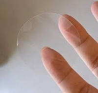 Этикетка прозрачная круглая 30 мм диаметр (1000 шт) усиленный клей