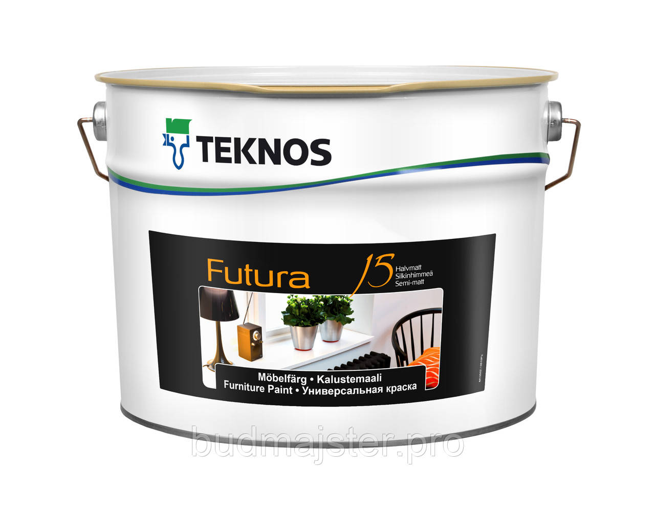 Фарба Teknos FUTURA 15, 9 л. Б1