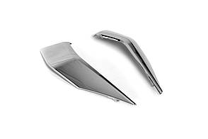 Вії на фари 2 шт для рефлекторної для Toyota Land Cruiser Prado 150, фото 4