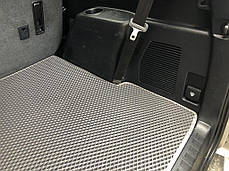 Килимок багажника 7 місцевий EVA Чорний для Toyota Land Cruiser Prado 150, фото 3